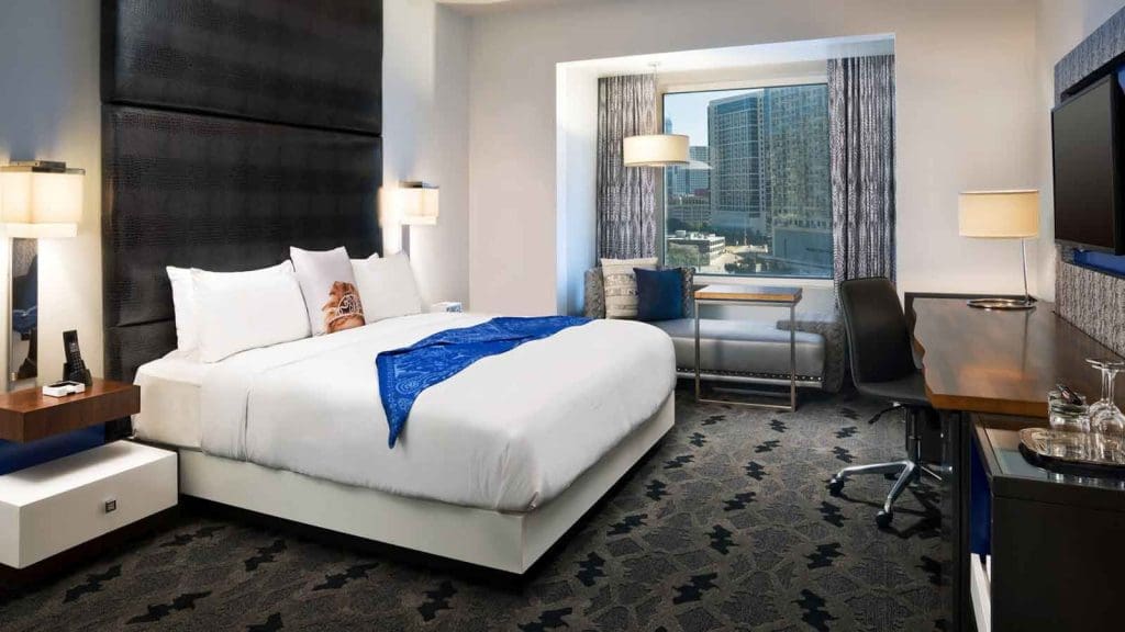 Room at the W Dallas - Victory Hotel