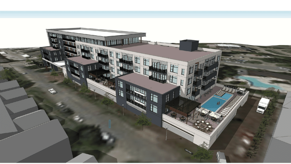 Ambitious New Mid-Rise Moves into the Land of Million Dollar Homes: In this Dallas Neighborhood, it’s All About the Lake