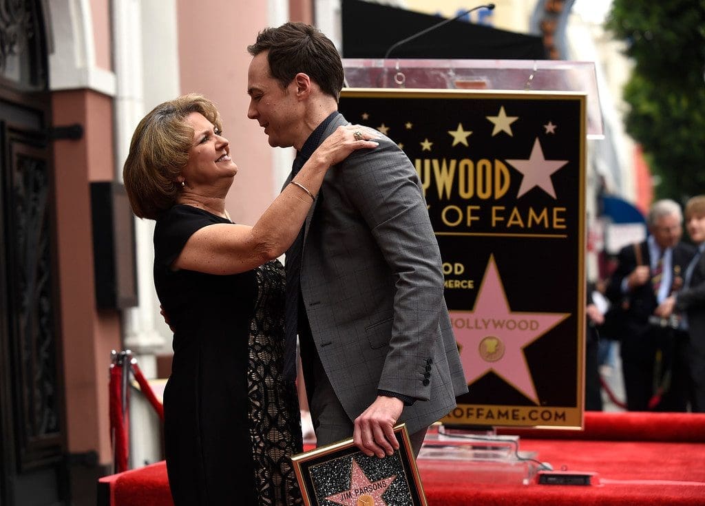 Jim Parsons has often brought his mom Judy to some of his biggest moments.