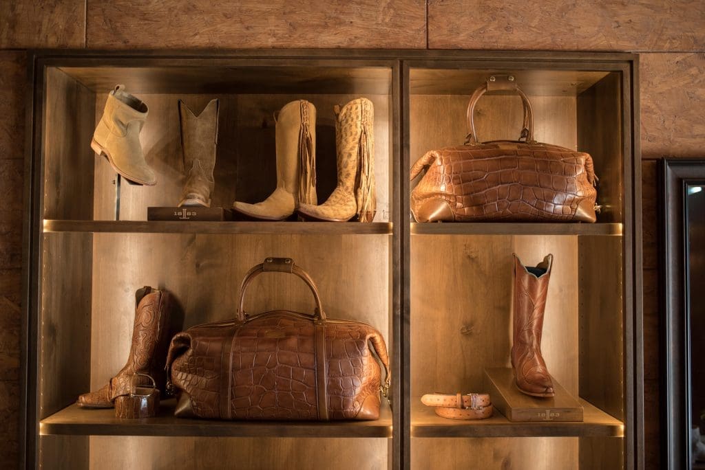 Lucchese is now open in the Dallas Design District.
