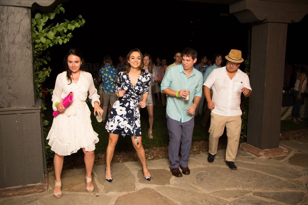 Salsa dancing was a hit! 