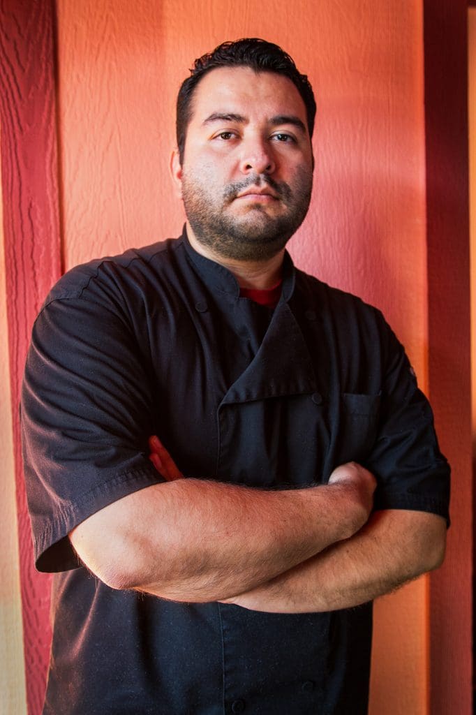Chef Armando Aguilar has worked in some of the city's hottest kitchens. Now he's turning up the heat at Cafe Salsera. 