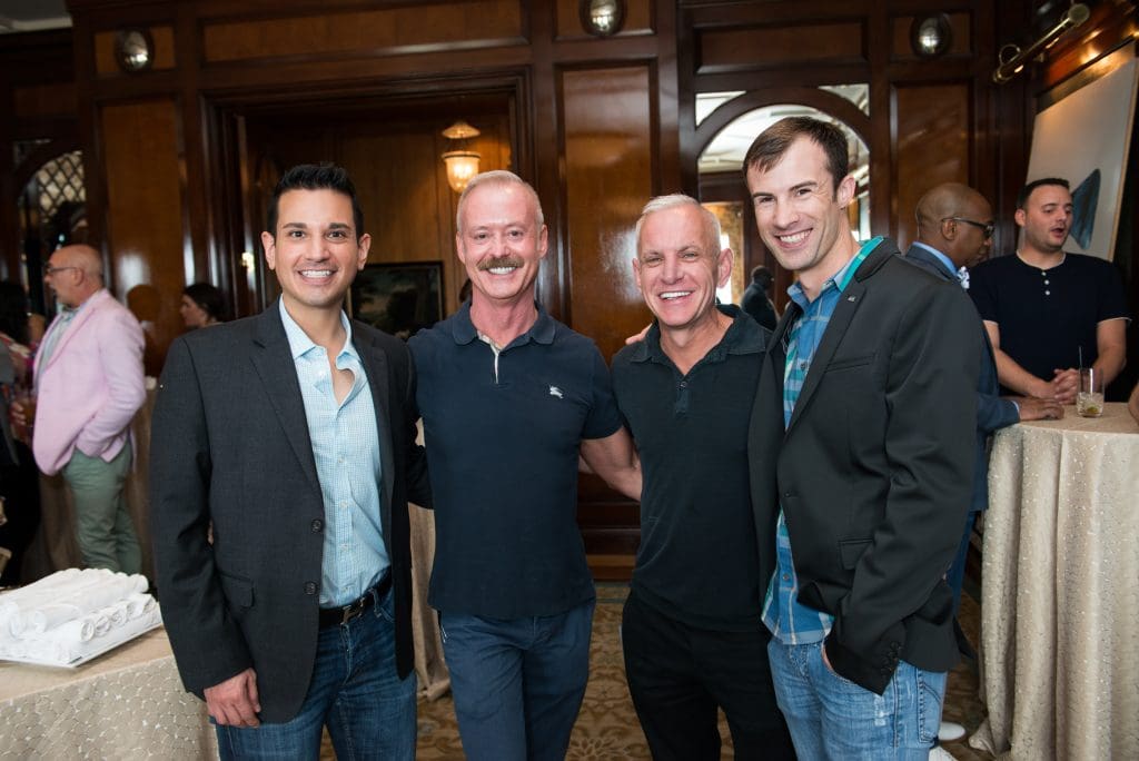 Arnie Trevino, Dr. Steven Pounders, Jim O’Reilly, Nicholas Landis