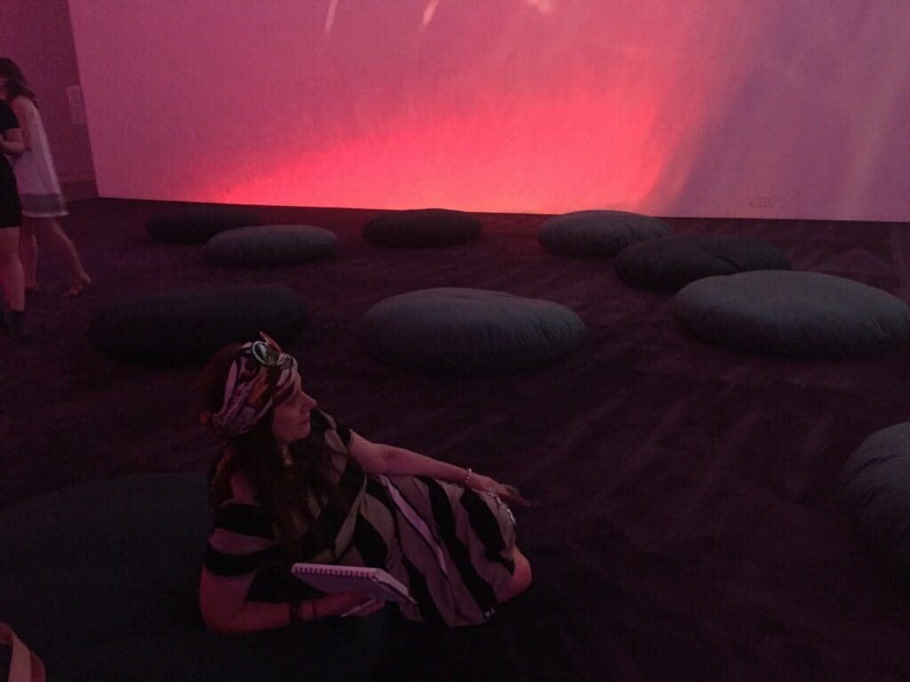 Worry will vanish while viewing Rist's "Worry Will Vanish" at MFAH; in its place, dare we say, enchantment. (Photo Paul Middendorf) 
