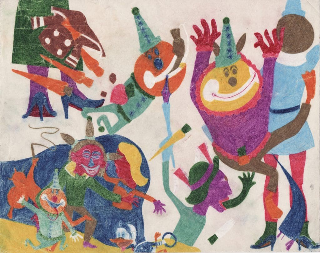 Susan Te Kahurangi King's "Untitled," 1966-1967. The autistic outsider defied all odds, and is now showing at Marlborough Contemporary London. The Marlborough brand conveys authority in the art world. 