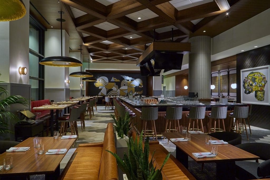 Don't let these pre-opening shots fool you. Earl's Kitchen + Bar is already attracting a crowd.