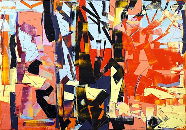 Gilad Efrat's "Untitled," 2016, at Inman Gallery 