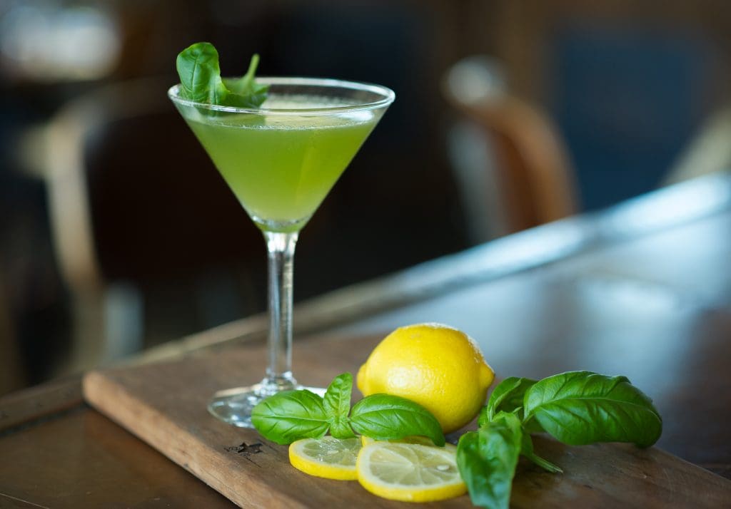 Green Leaves Martini