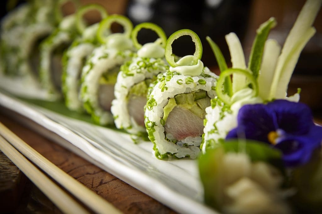 Hamachi Serrano Maki