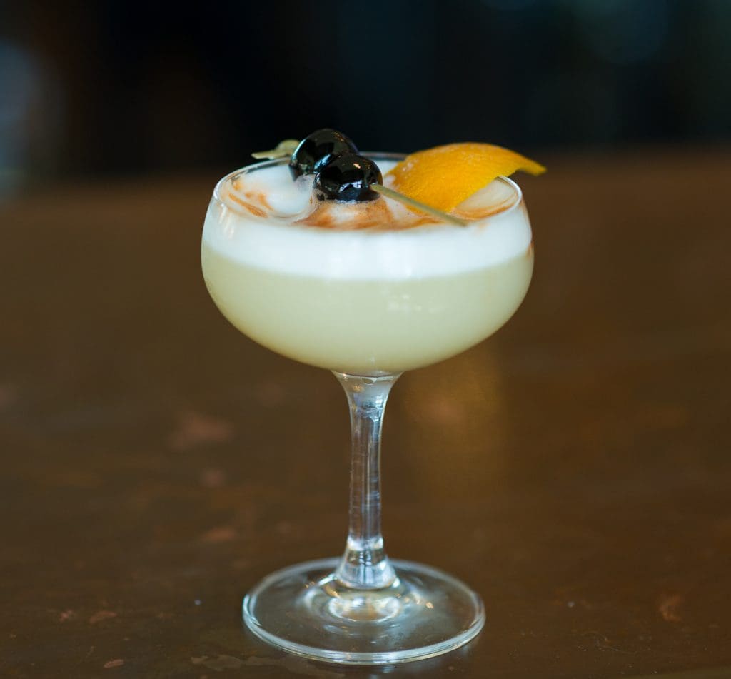 Mean Bourbon Sour