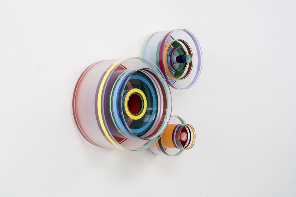 Michael Laube's "55-16," 2016, at Laura Rathe Fine Art 