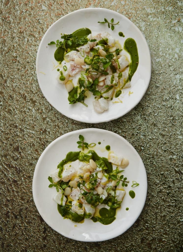 Fluke ceviche