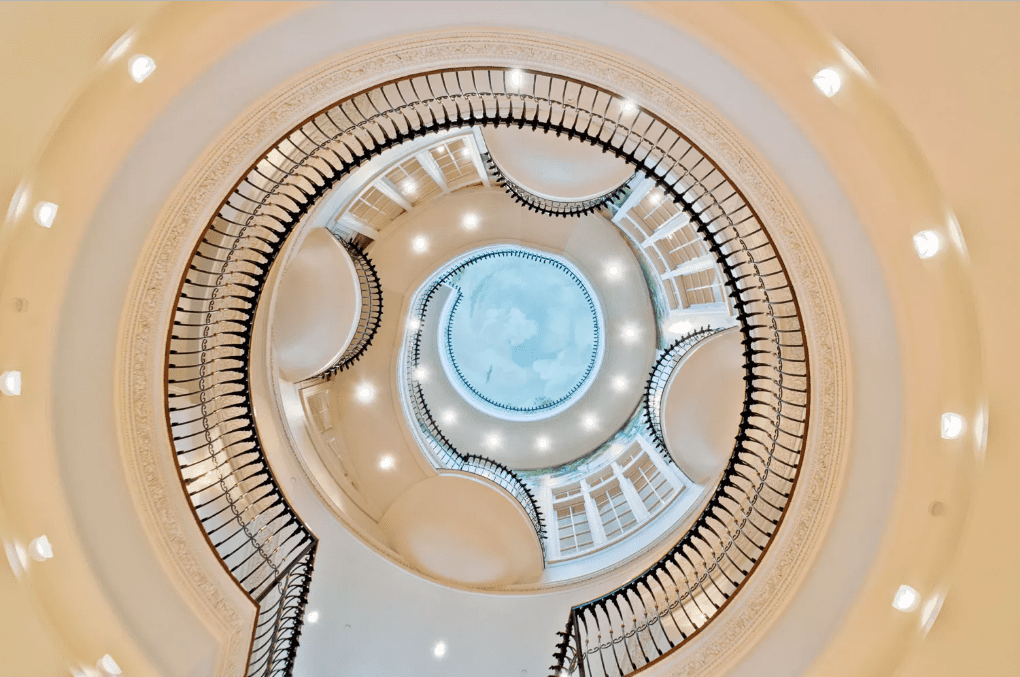 Every house needs a little light. Or an ornate skylight.