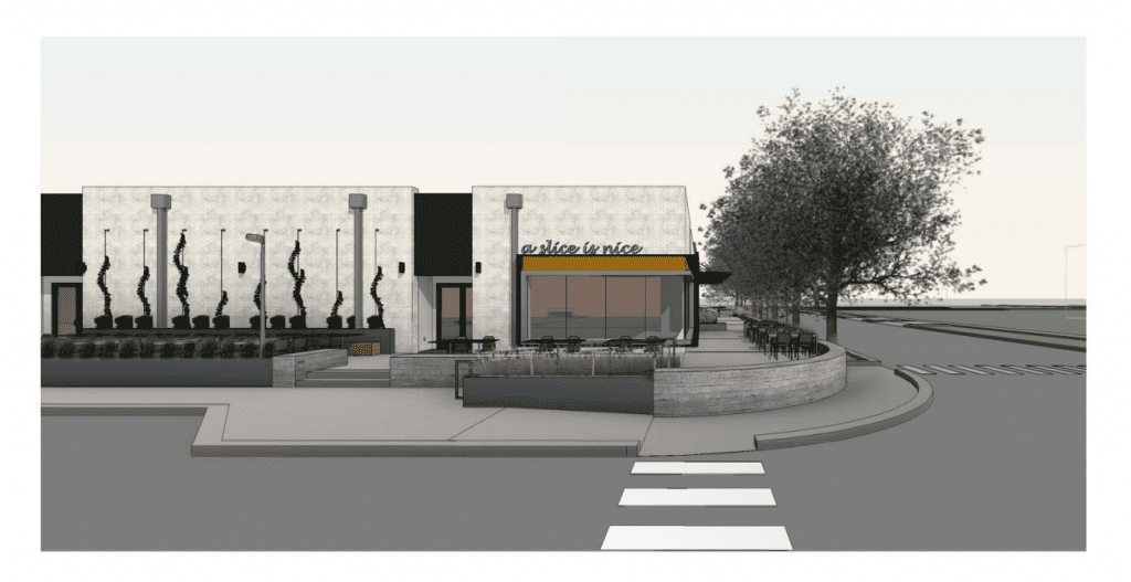 Renderings of Agricole Hospitality's new restaurant compound 