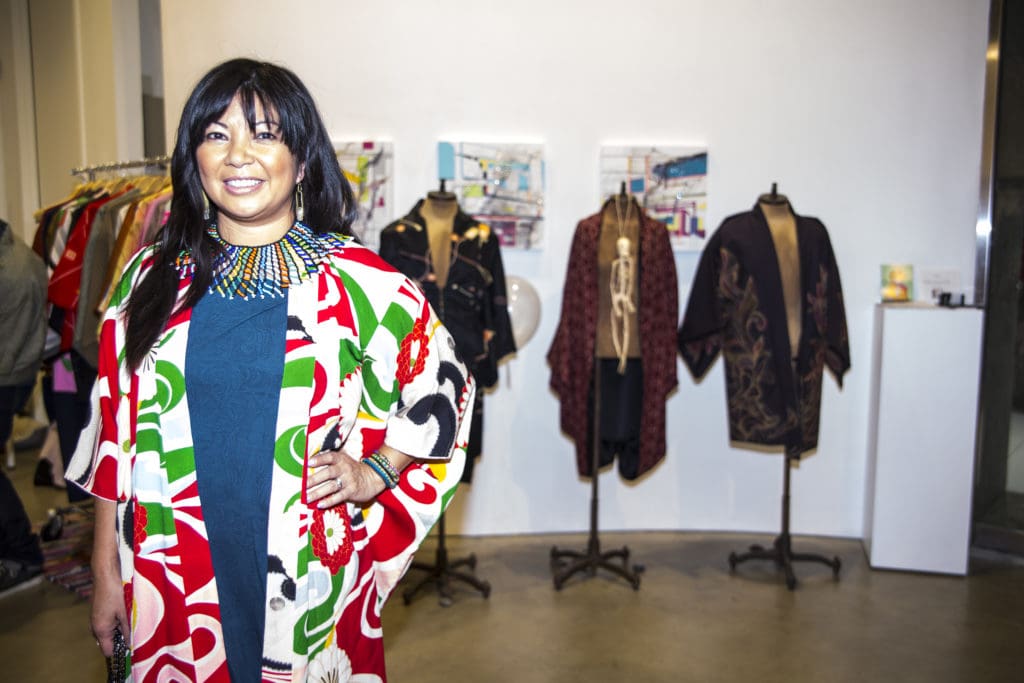 Sexy Vintage Clothing Shown Off at this Arty Fashion Party: Kimono Fever Grips Houston