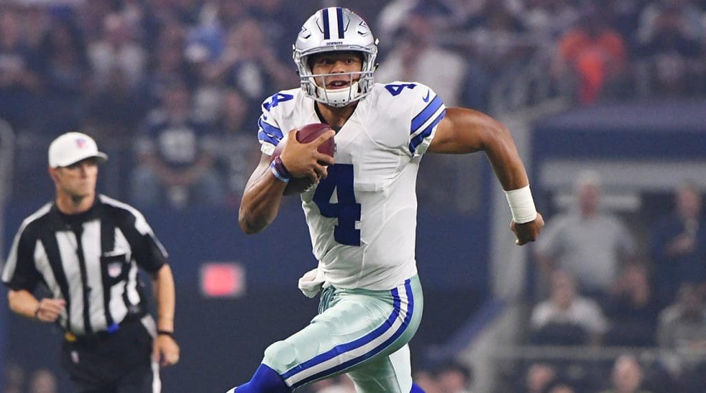 Dak Prescott is once again under the microscope with the Dallas Cowboys.