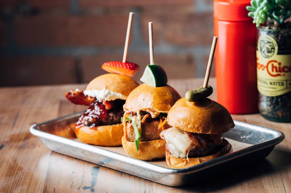 The sandwiches at Easy Slider are small but mighty. They belong among Dallas' best burgers.