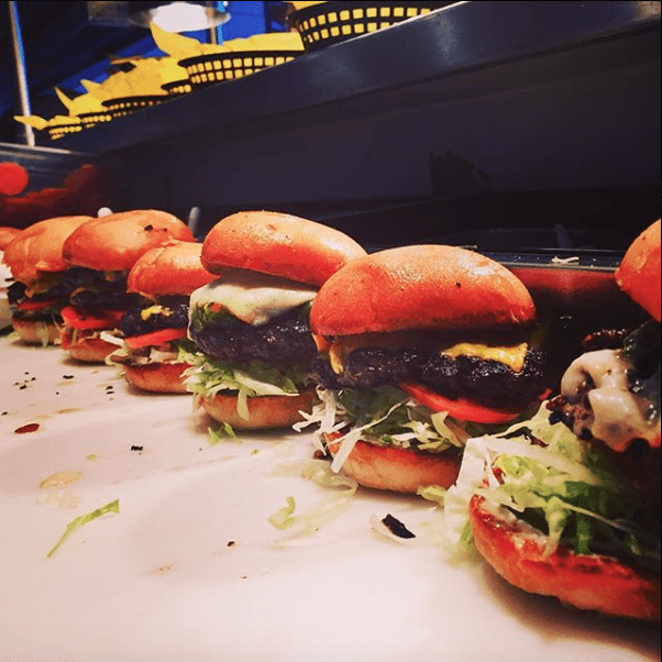 Order up! The burgers at Off-Site Kitchen take fast food to another level. 