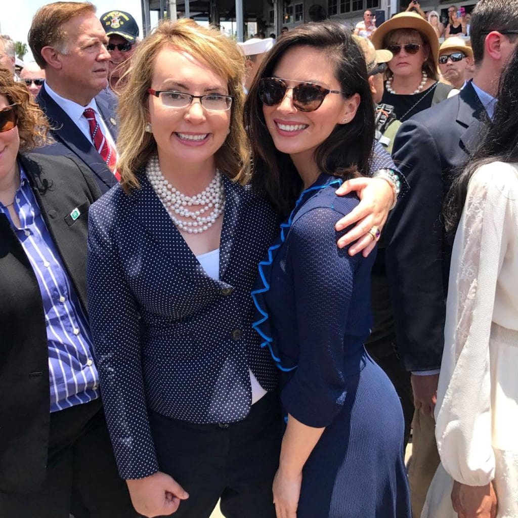 Houston Tycoon Throws the Celebrity Party of All Celebrity Parties for Gabby Giffords’ Grand Warship Honor: Clinton, Biden, Olivia Munn, Pelosi, Astronauts & More
