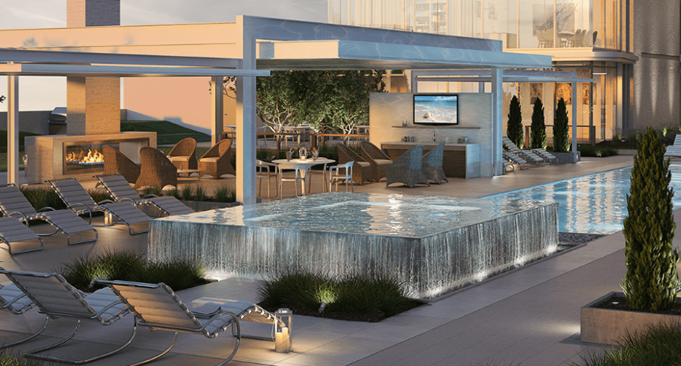 The Windrose will have a resort-style pool and spa. 