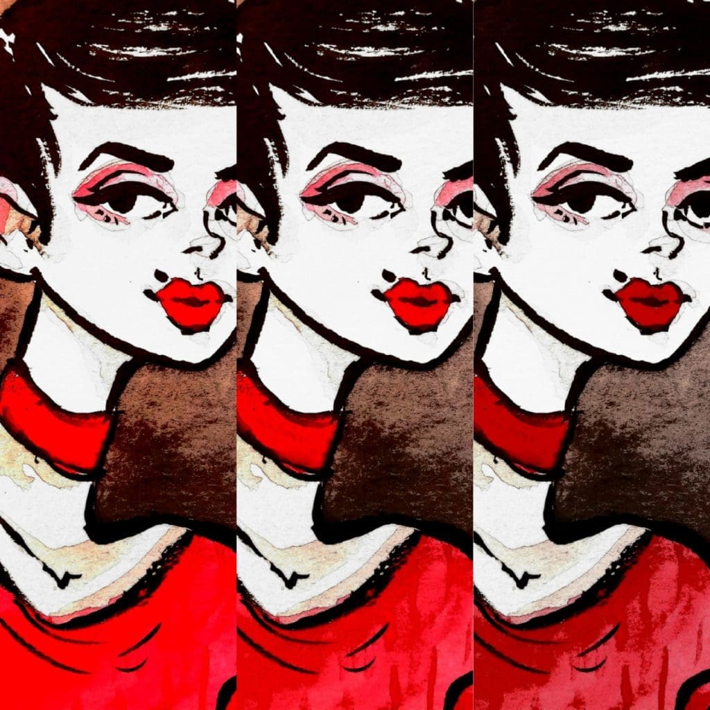 The color red is having a long-deserved fashion moment. (Illustration by Erin Davis.)