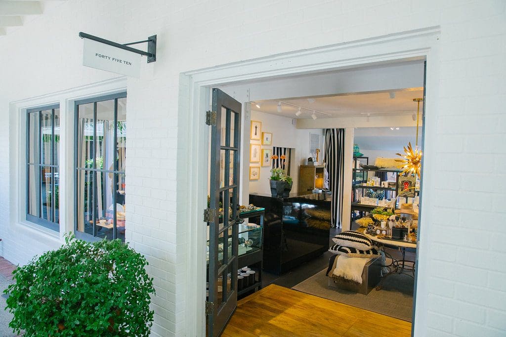 Forty Five Ten Napa is in one of the valley's chicest neighborhoods. 