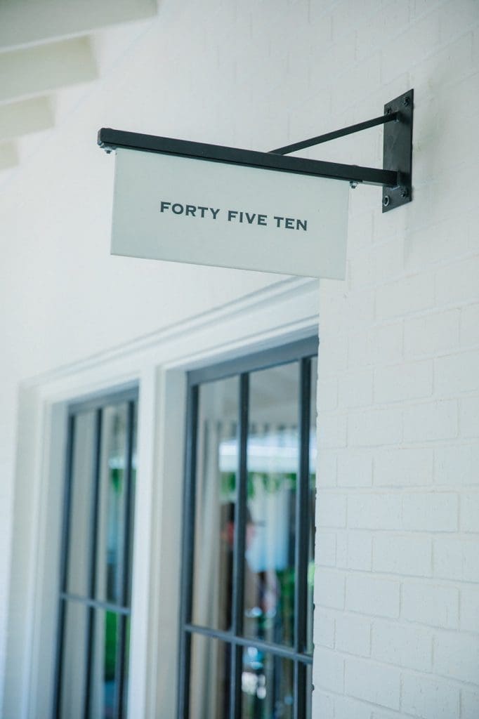 Forty Five Ten Napa is the fifth store for president and co-founder Brian Bolke. 