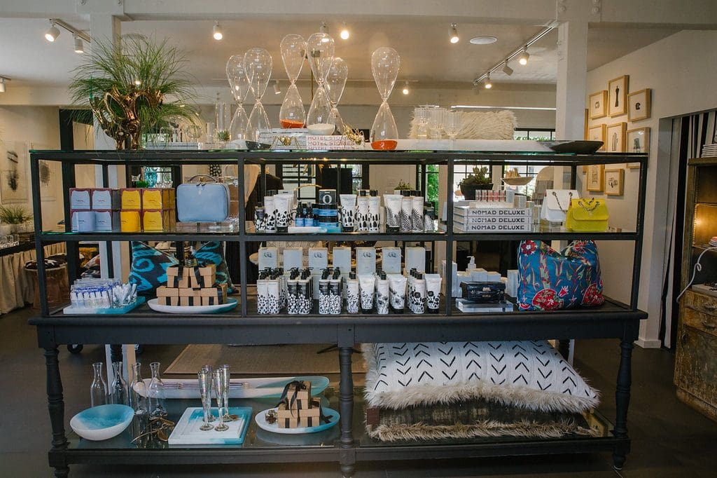 FFT Home creative director Rob Dailey produced a space for home goods and gifts. 