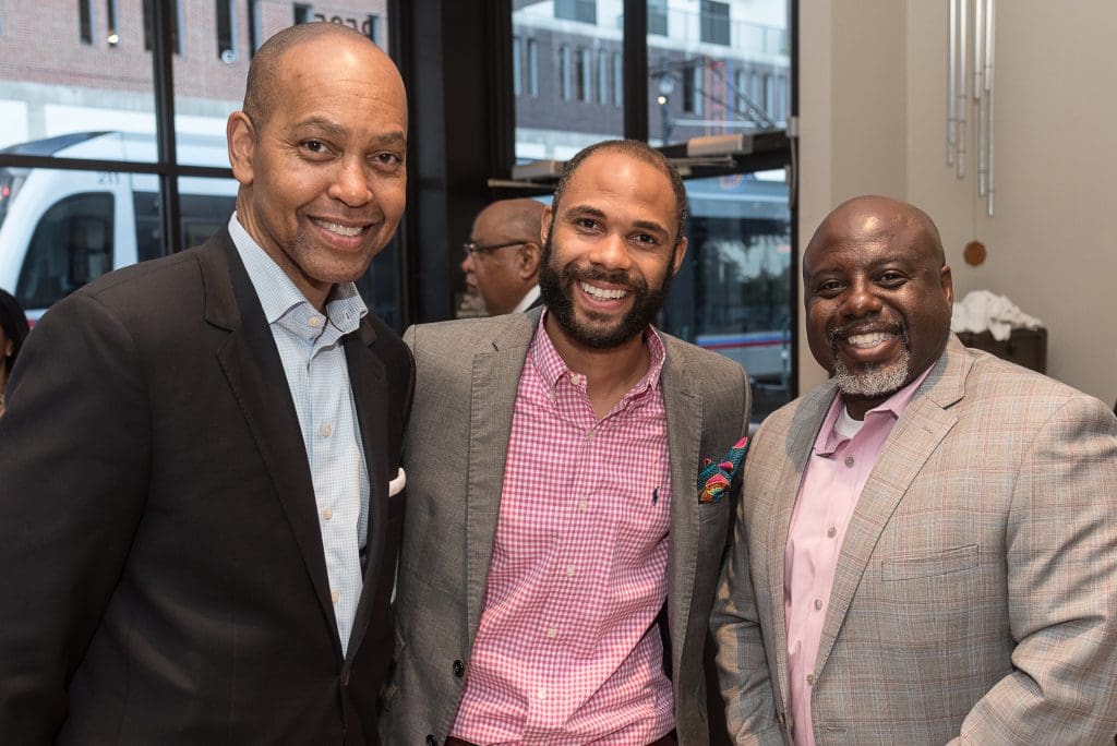 John Rolfe, Warren Luckett, Keith Davis