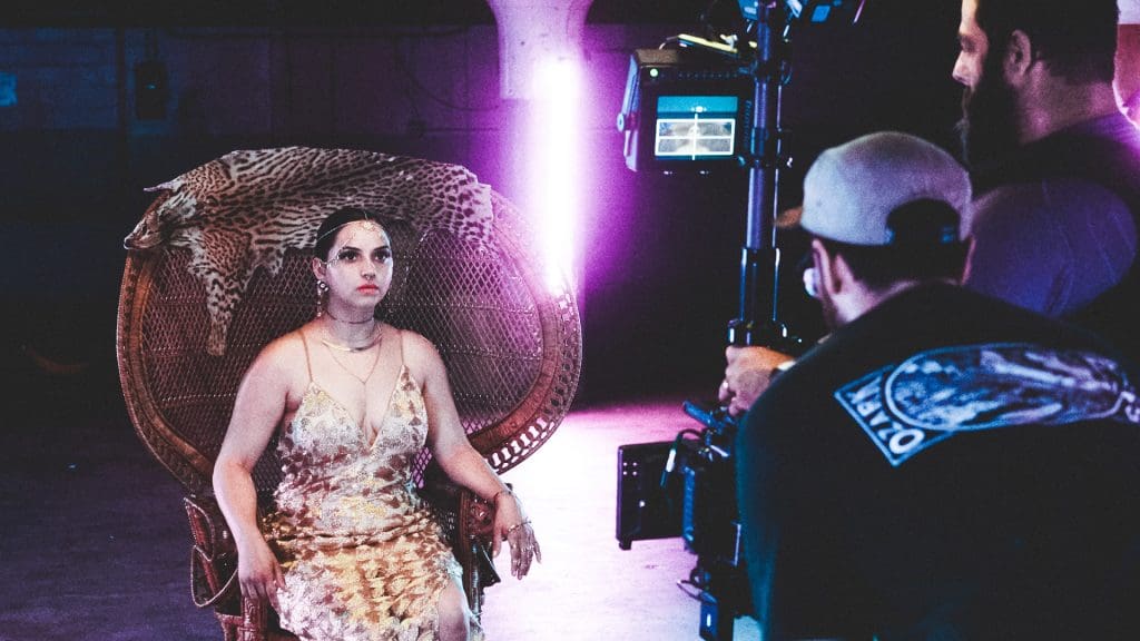 A sneak peek at Sudie's latest music video for "Spill." Photography by Cal Quinn. 