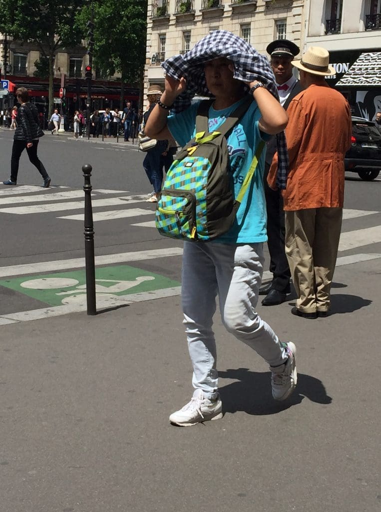 Paris street fashion