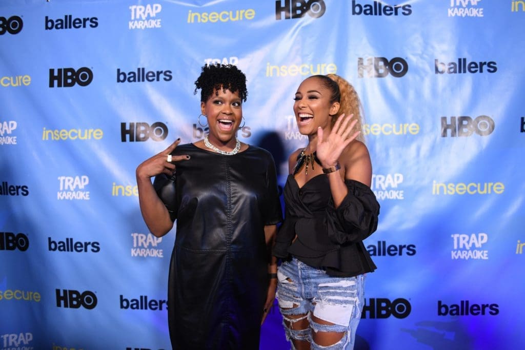 Stars of Two of HBO’s Biggest Shows Party Hard in Houston: And Trap Karaoke is Involved