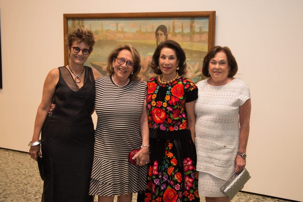 Mari Carmen Ramirez, Marilyn Oshman, Mary Cullen, Rose Cullen (Photo by Wilson Parish)