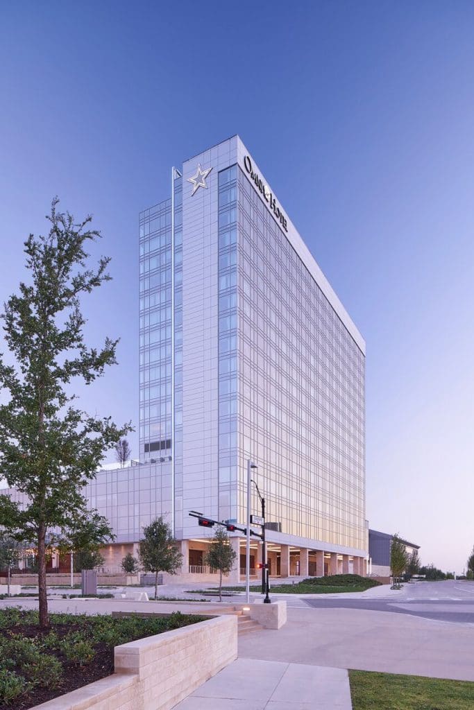 The Omni Frisco is open in the Dallas Cowboys' new world headquarters.