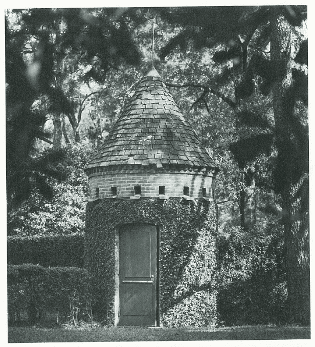 A dovecote once added old-world charm to the property.
