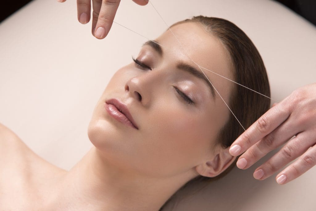 Try threading, waxing, or tweezing during Brow Week at The Spa at The Joule. (Photo courtesy The Spa at The Joule)