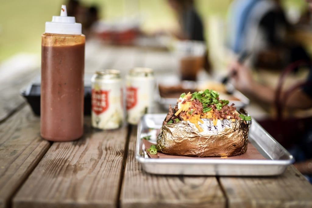Truth BBQ's baked potato