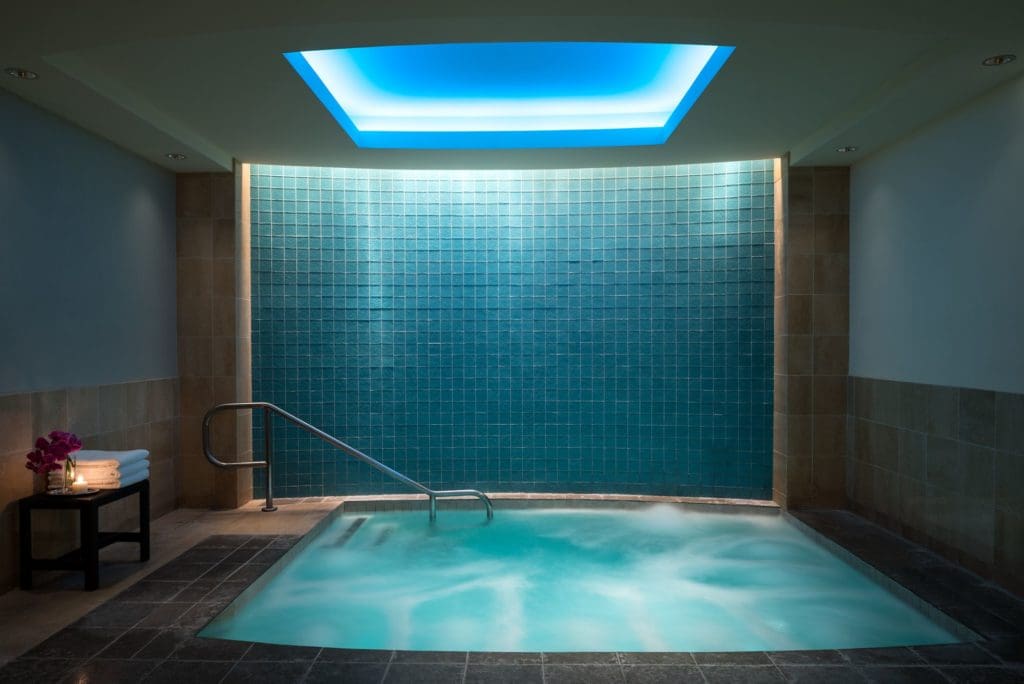 The whirlpool at The Ritz-Carlton Spa (Photo courtesy The Ritz-Carlton Dallas)