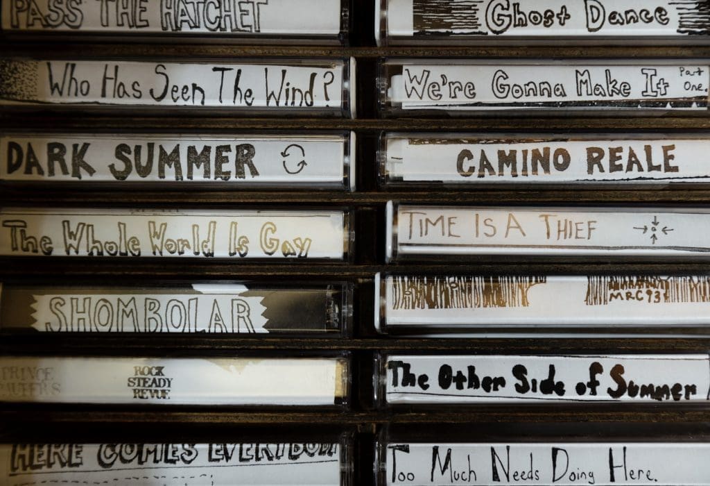 Chef Stayer's 8-track collection 