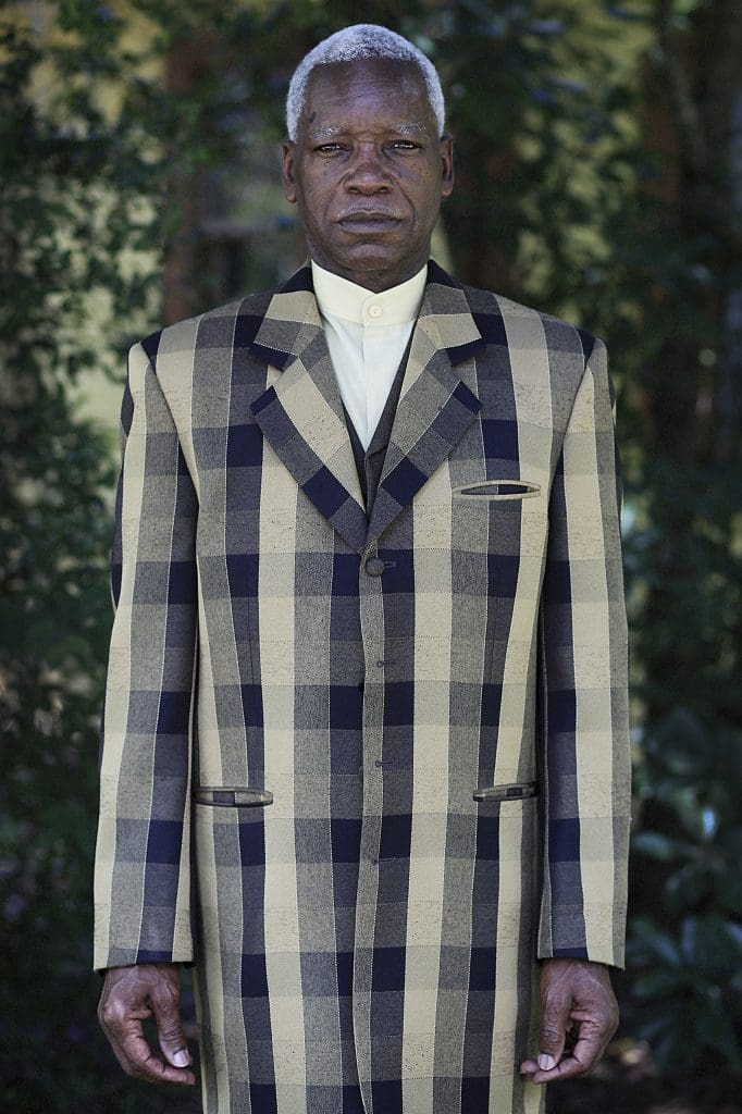 Houston artist Marti Corn's "Johnny Jones," 2013, documents a resident of a disappearing Freedmen's Town south of Conroe, Texas. (Collection and copyright the artist)