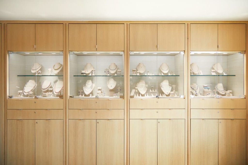 The new storefront is the first street-level location for the jeweler in decades. 