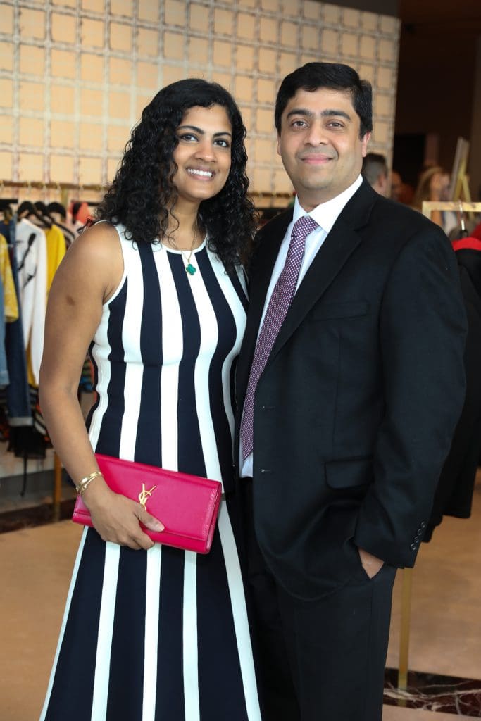 Ishwaria and Vivek Subbia HGO YPs at The Webster