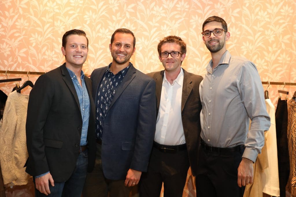Logan Walsh, Paul Hopper, Peter Walsh, Jeremy Johnson , HGO YPs at The Webster