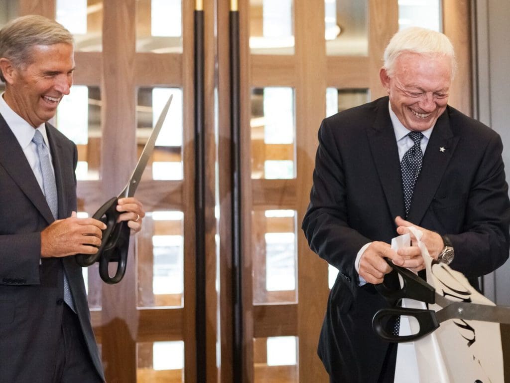 Jerry Jones Shows Off His Hall of Fame Hotel: The Dallas Cowboys’ World Takeover Continues