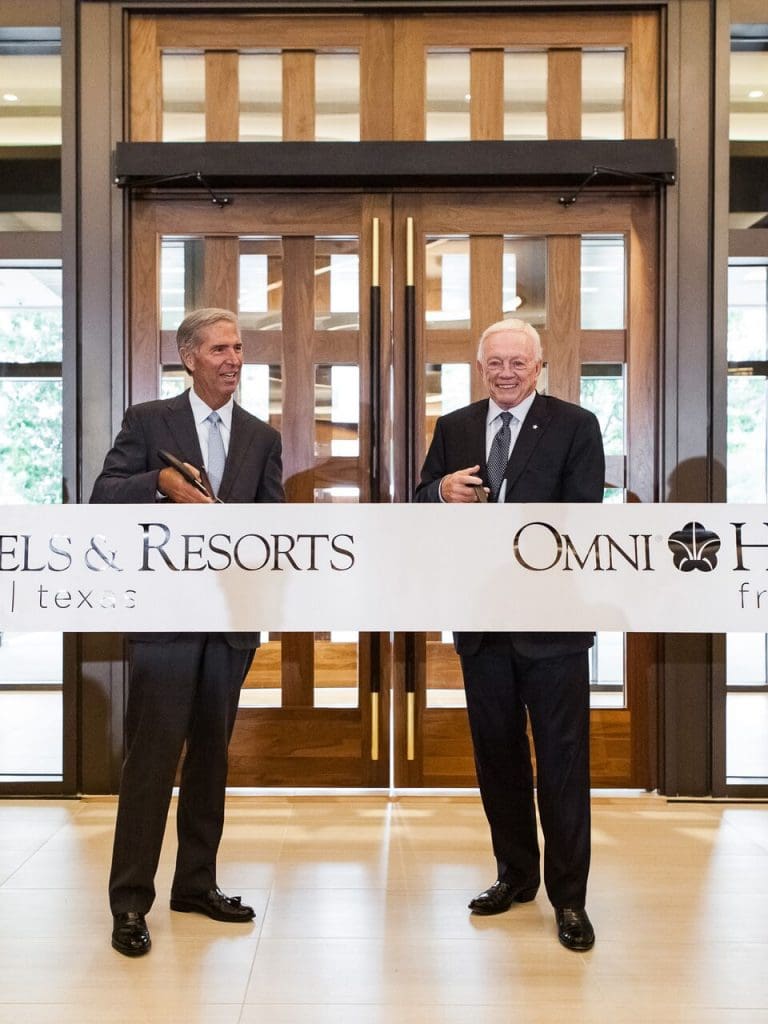 Mr. Jerry Jones and Mr. Robert Rowling