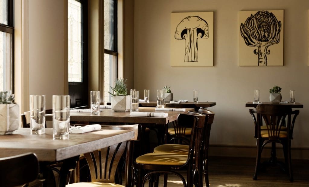 Inside Nobie’s dining room 