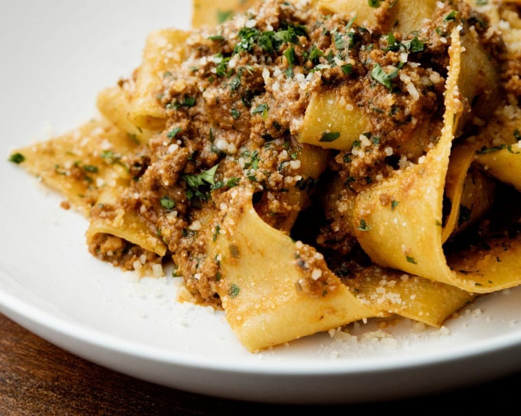 Nonno's pasta at Nobie's 