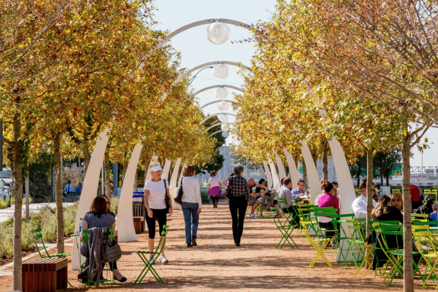Dallas' Klyde Warren Park is one of the most unique parks ever built in a major city.