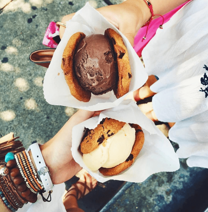 Who can resist a cookie ice cream sandwich from Smoosh? 