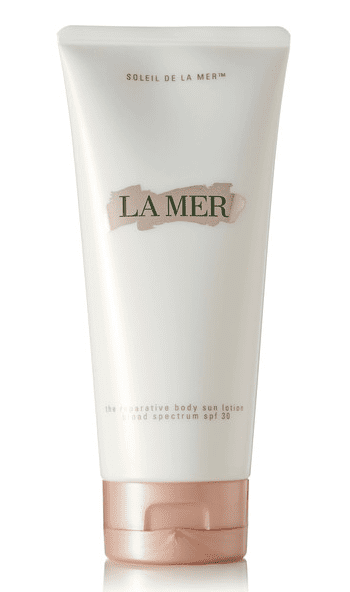 La Mer Reperative Body Sun Lotion, $100